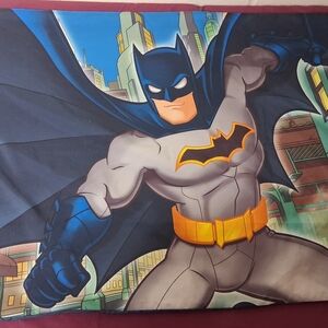 Batman And Batmobile Standard Size Pillowcase.